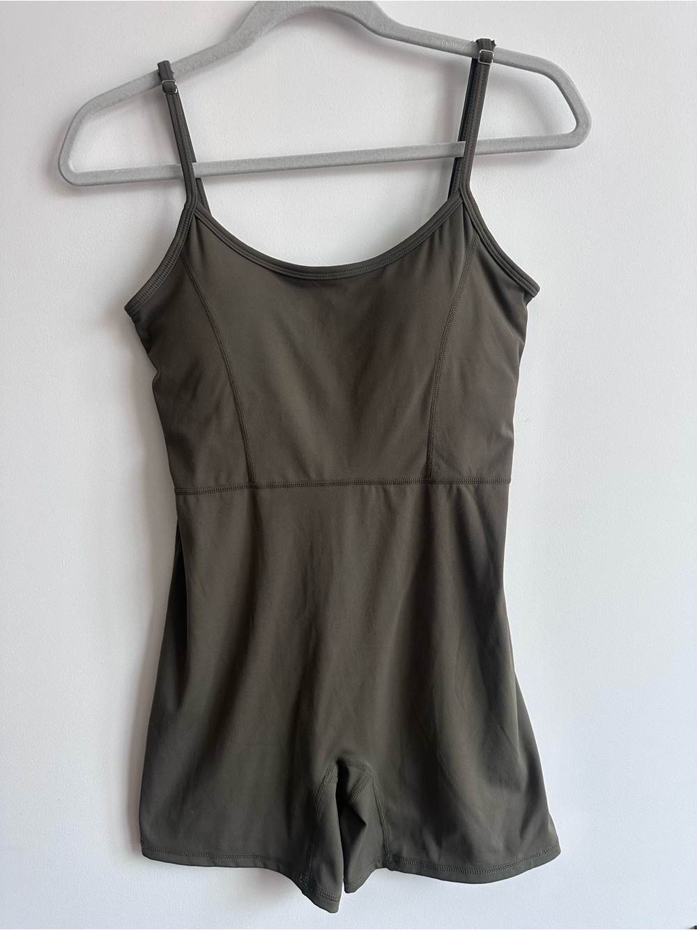 Women's Olive Green One-Piece Romper - Brand Unspecified